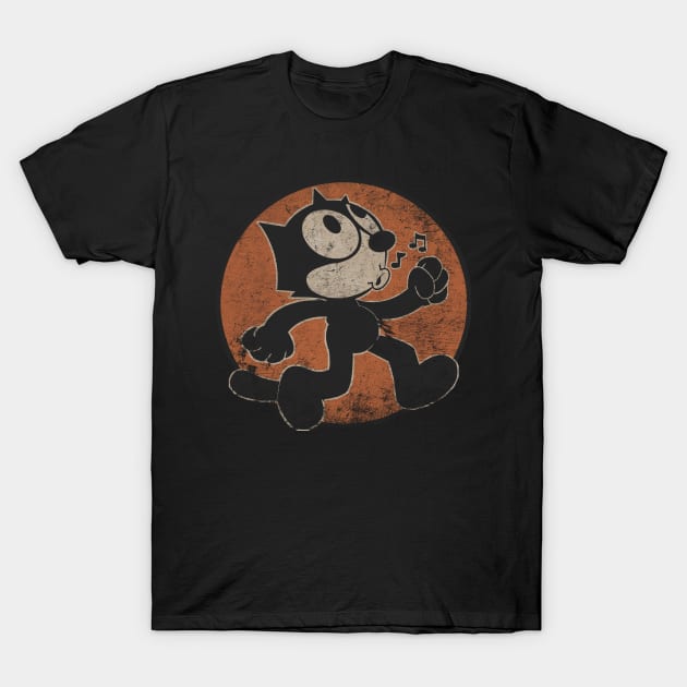 Felix The Cat Vintage T-Shirt by mart07